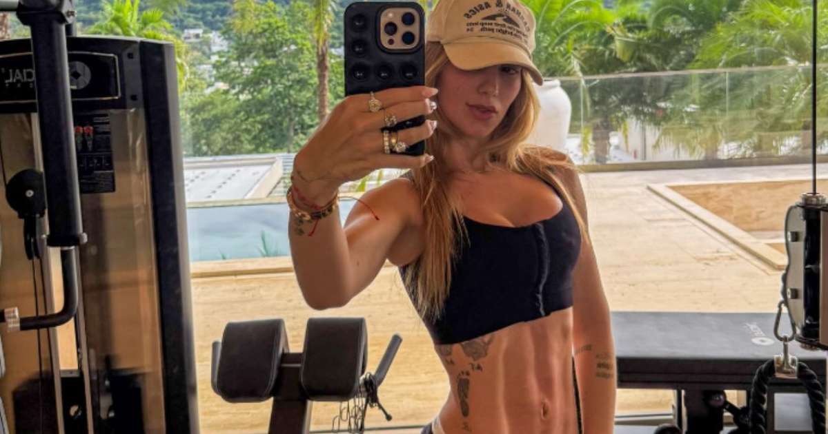 Virginia mostra resultado de dieta e esbanja corpo sarado: 'Mãe está voltando'