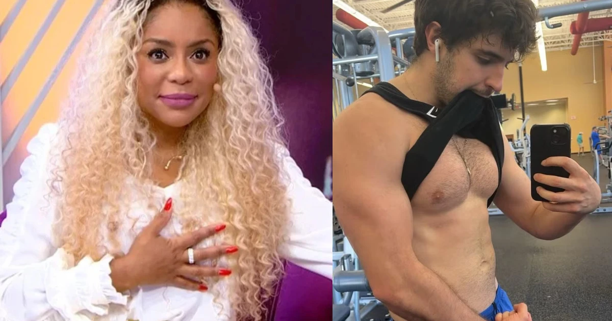 Boy da Cariúcha? Mordendo a regata e mostrando o abdómen, filho de Gugu exibe corpo em foto sem camisa e web reage: 'Se fartou'