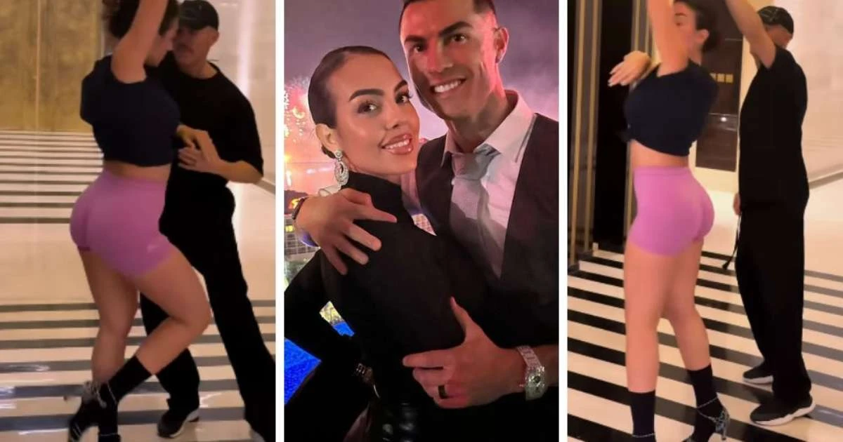 Esposa de Cristiano Ronaldo investe em 'dança caliente' e molejo impressiona