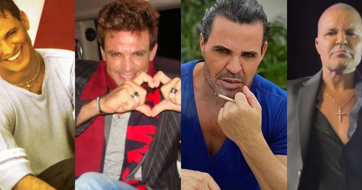 Eduardo Costa antes e depois em 38 fotos: 25 kg mais magro e careca, sertanejo coleciona mudanças radicais na aparência ao longo da carreira