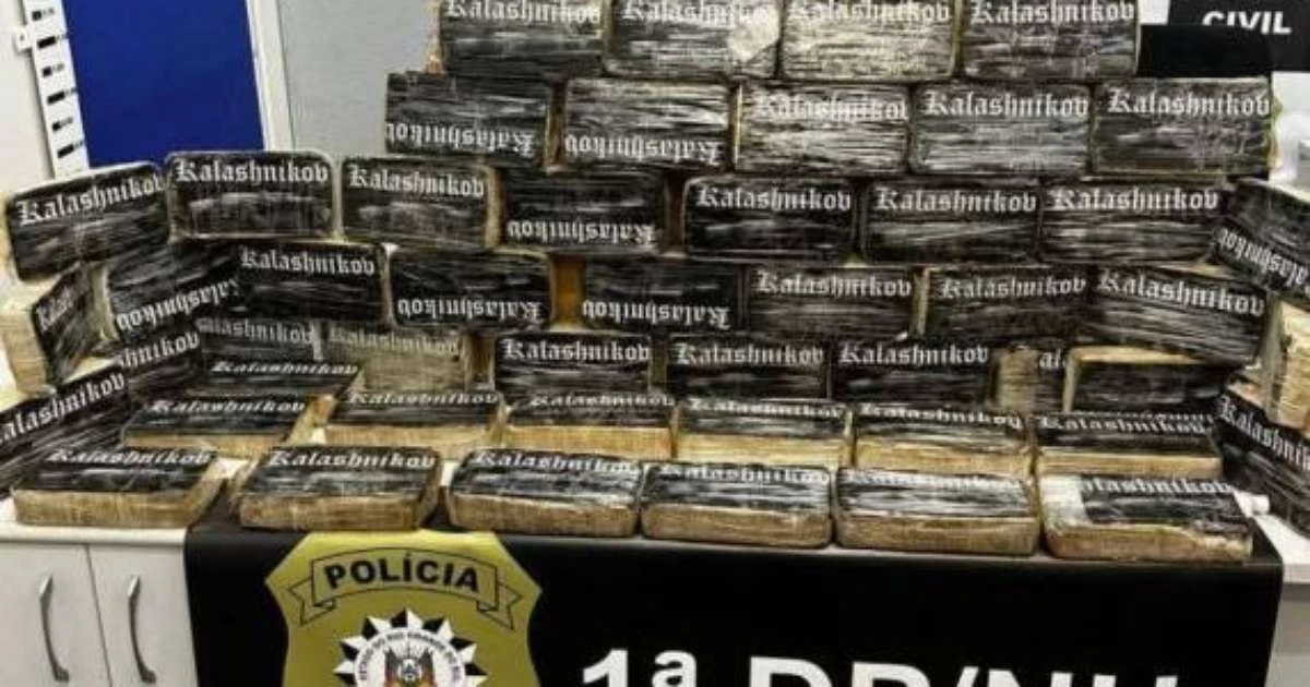 Polícia descobre tonel com 50 kg de crack avaliado em R$ 1,5 milhão em Novo Hamburgo