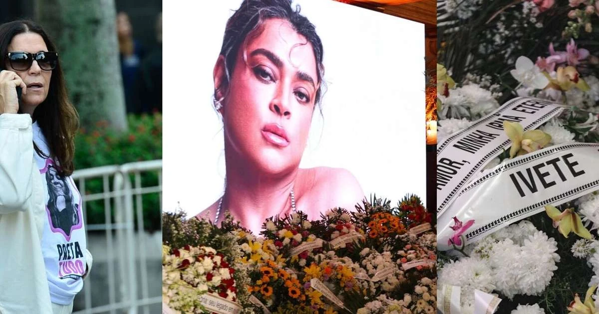 Como será o velório de Preta Gil? Adeus à cantora tem telão de LED e camiseta personalizada em comovente despedida