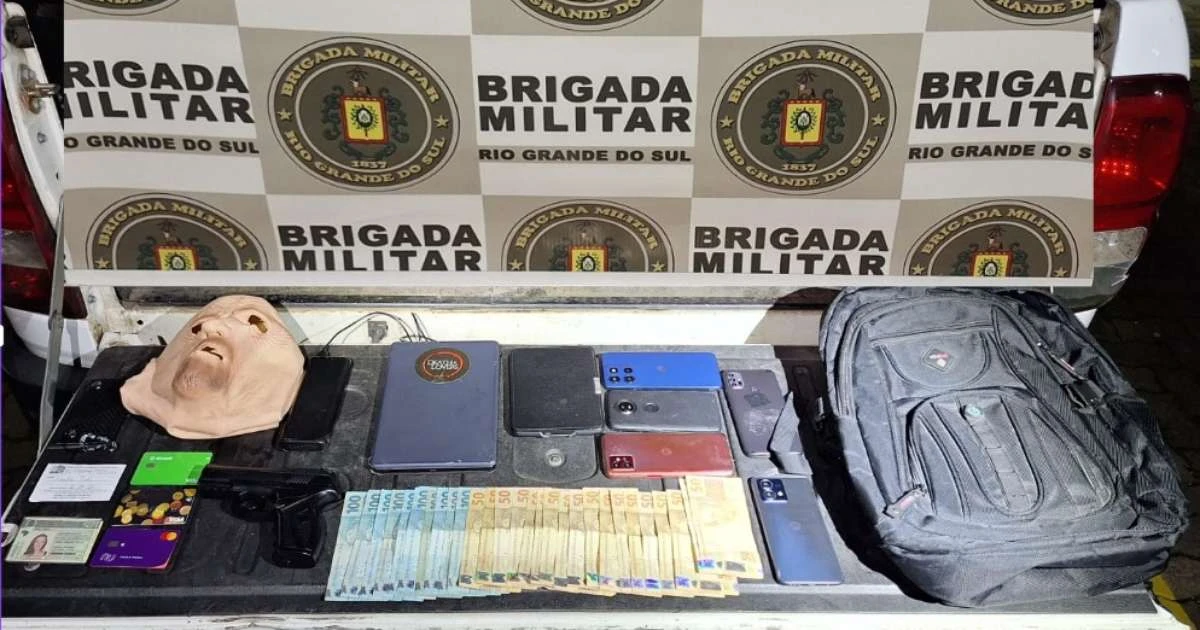Trinta minutos de terror: Assalto termina com prisão no Sarandi e refém liberado em Porto Alegre
