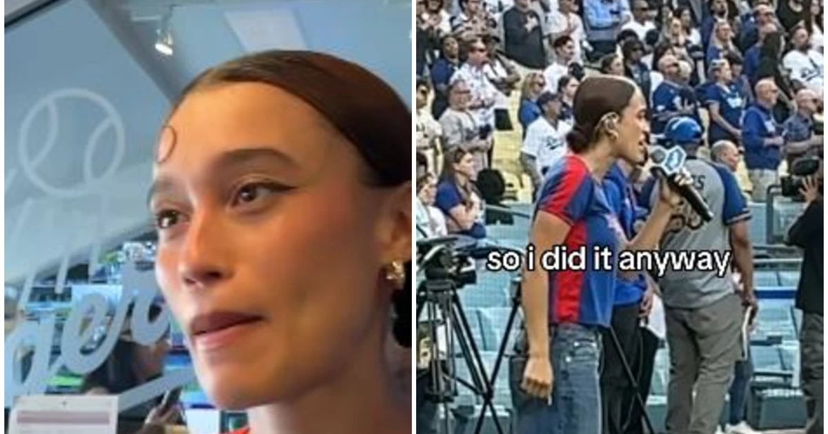 Cantora descumpre regra e canta hino dos EUA em espanhol em protesto: 'Orgulho de mim'
