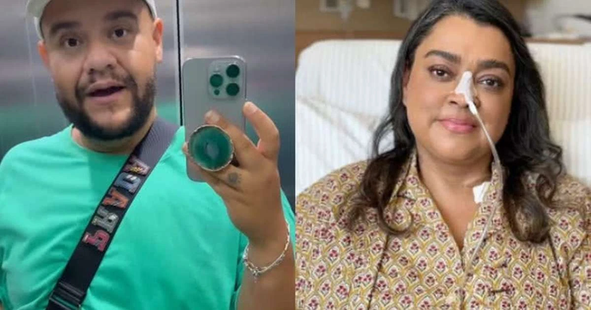 Gominho se emociona ao falar sobre estado de saúde de Preta Gil: 'Ela sabe'