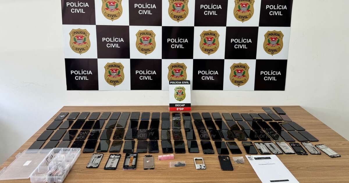 Polícia Civil apreende mais de 10 mil celulares em São Paulo