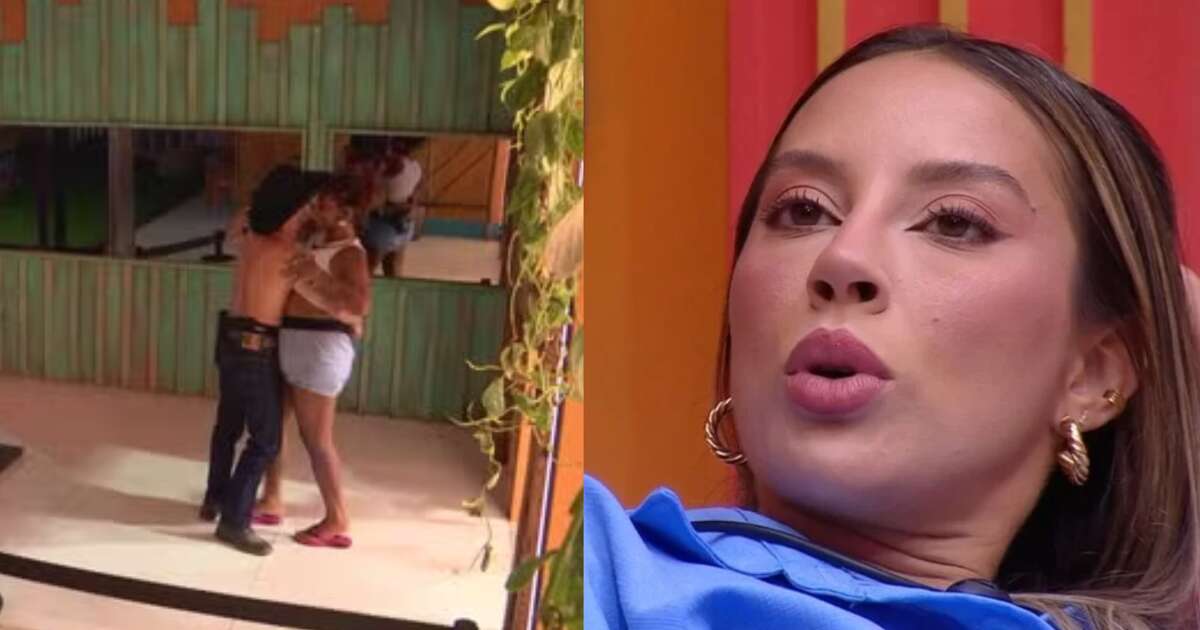 BBB 25: Thamiris vive cena romântica com João Pedro e sugere ciúmes de Renata: 'Viu a cara dela'