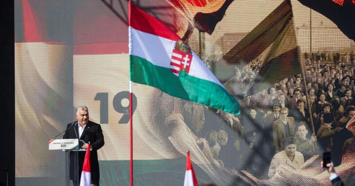 Orbán, da Hungria, acusa União Europeia de tentar derrubá-lo