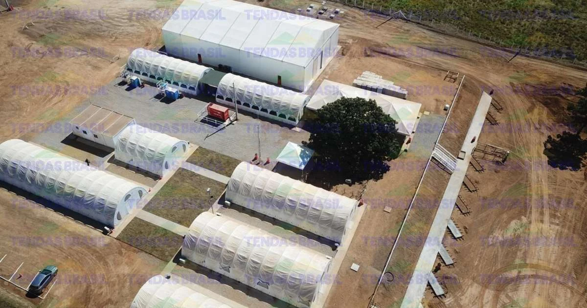 Galpões lonados são soluções para auxiliar obras e indústria