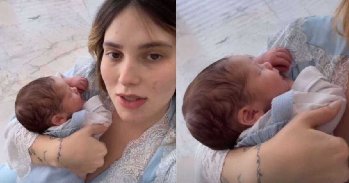 Virginia Fonseca surpreende ao mostrar vídeo inédito do filho com os olhos abertos: 'Um bonequinho'