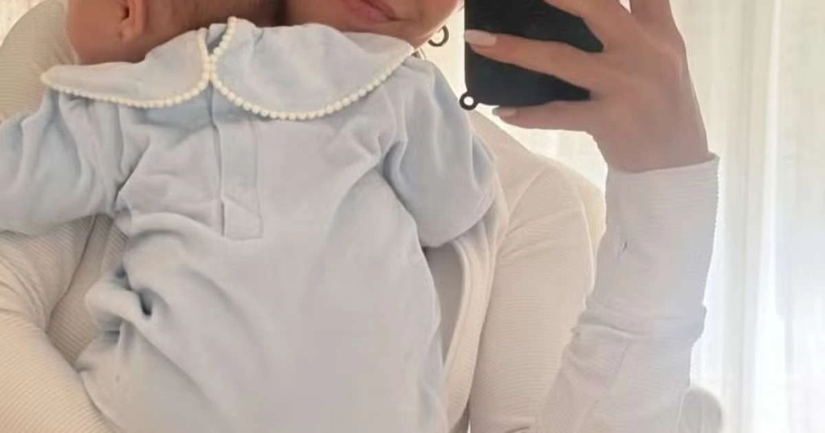 Jade Magalhães celebra 5 meses da filha com Luan Santana