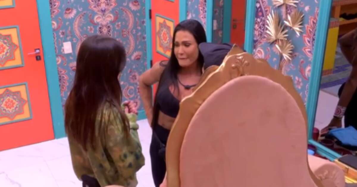 BBB25: Gracyanne Barbosa chora ao relembrar situação com Belo: 'Não sabia o que fazer'