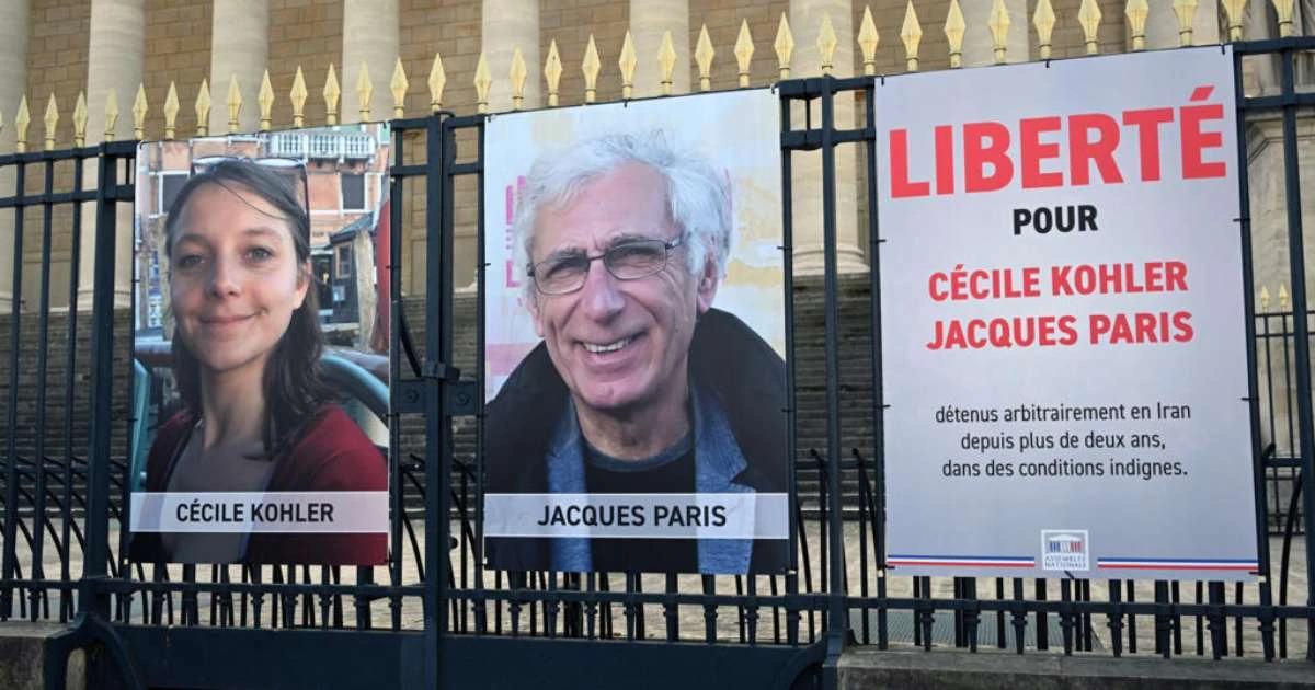 Macron anuncia libertação de casal francês que estava preso no Irã desde maio de 2022