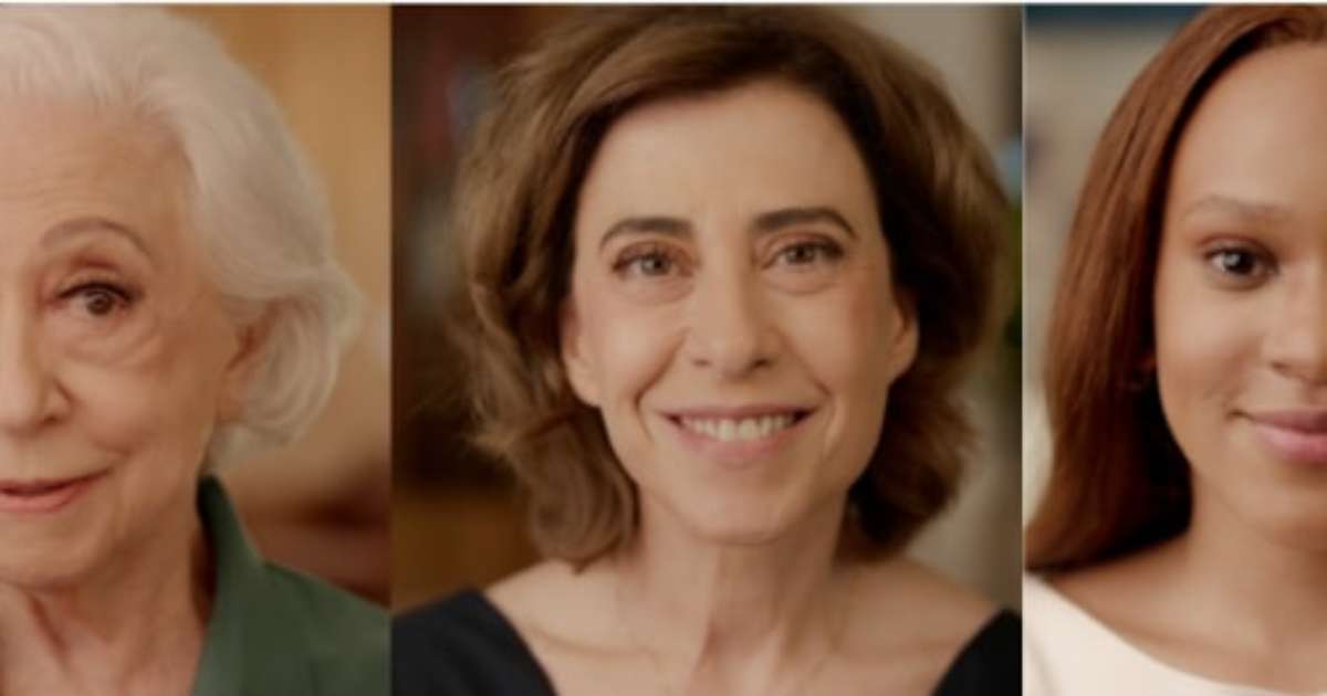 Fernanda Montenegro, Fernanda Torres e Rebeca Andrade protagonizam campanha de fim de ano do Itaú