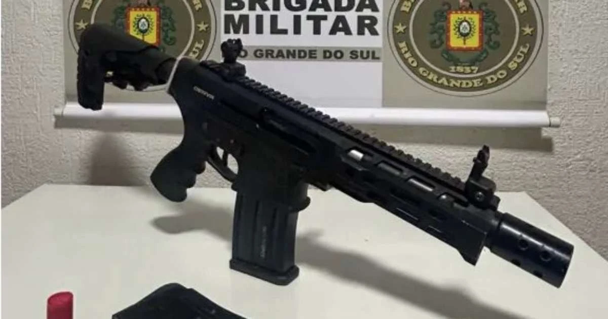 Paraguaio é detido em Serafina Corrêa com espingarda semiautomática de uso restrito