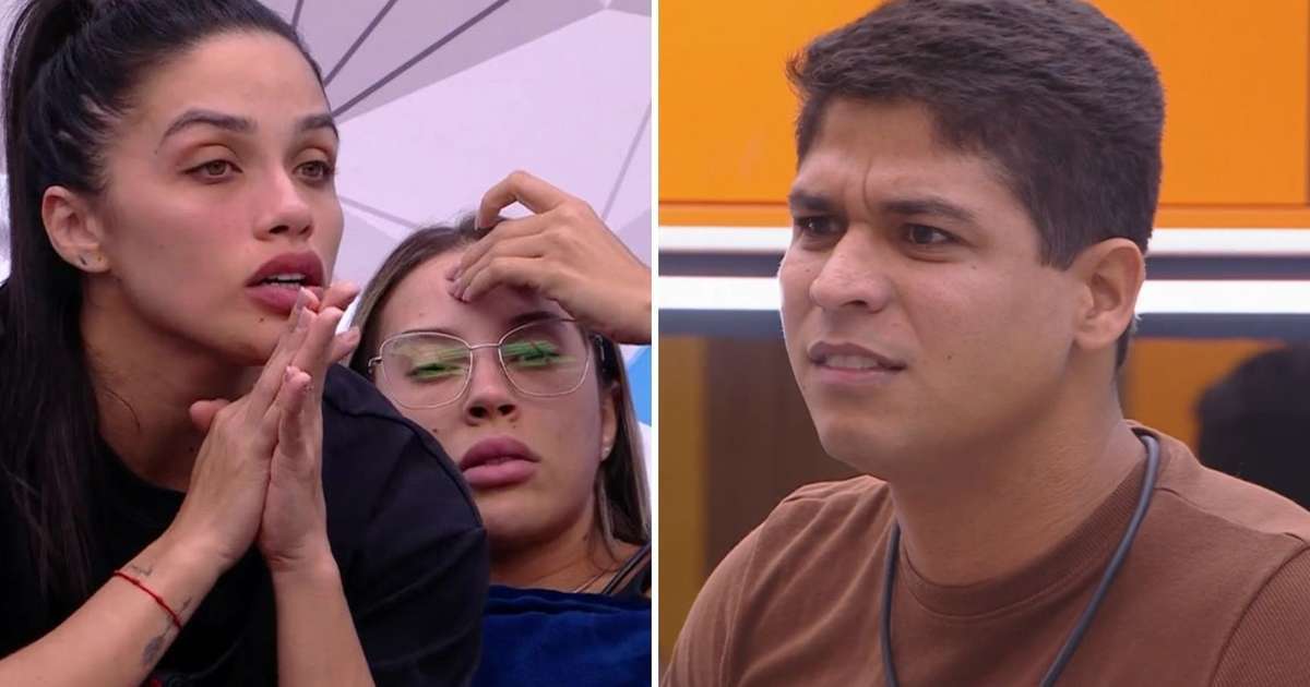 BBB 25: Eva e Renata tinham plano para enlouquecer Guilherme no Paredão; saiba qual