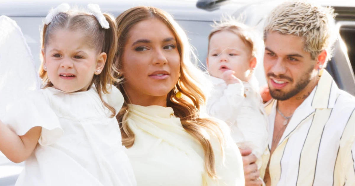 Virgínia Fonseca e Zé Felipe fazem primeira aparição pública e posam juntos dos filhos após separação. Fotos!