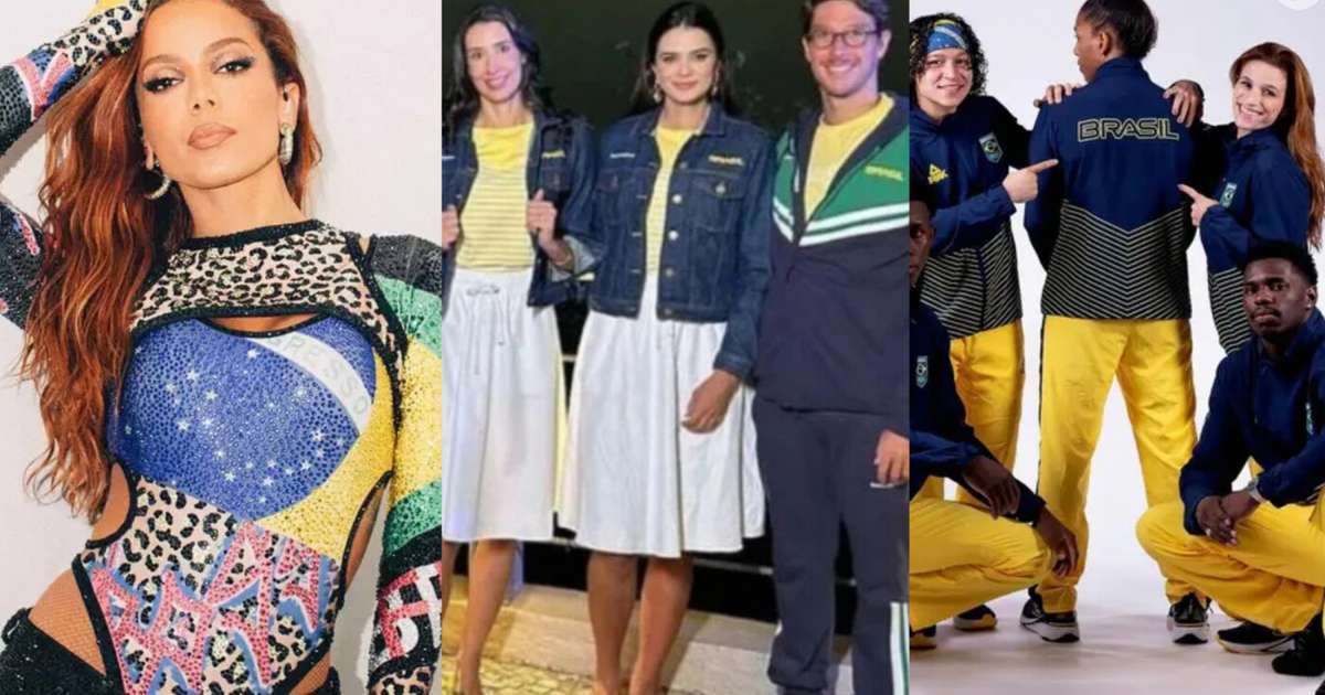 Detonaram! Anitta, Márcia Fu e mais famosos criticam uniforme do Brasil nas Olimpíadas 2024: 'Representa como o atleta é tratado no país'