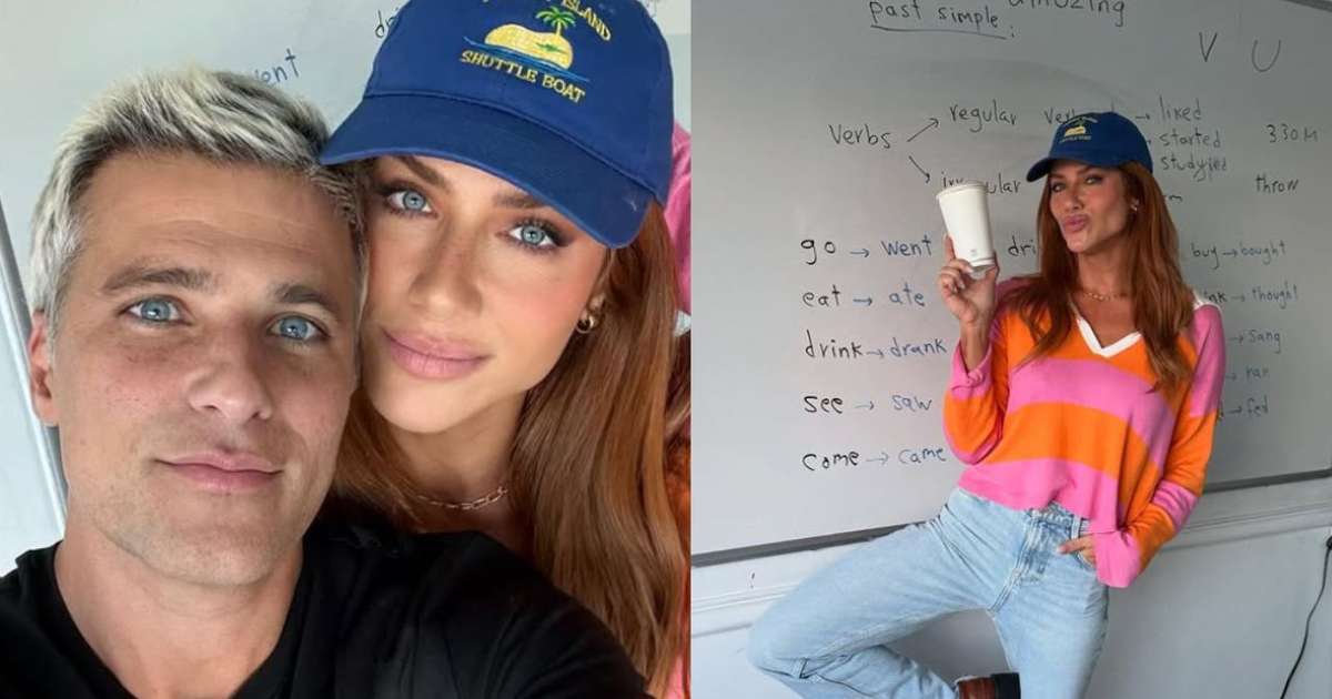 Estudantes! Giovanna Ewbank fala sobre primeira semana de aula em família: 'Aprender'