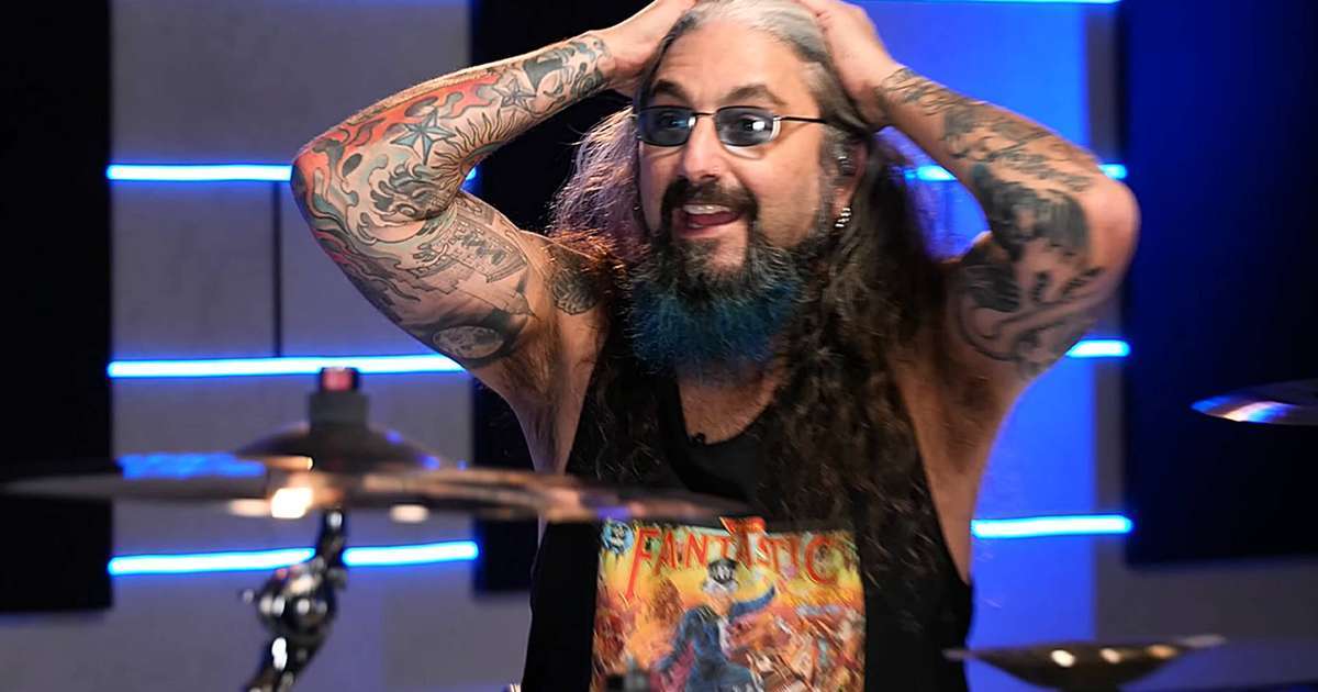 Mike Portnoy tocando Taylor Swift na bateria é a melhor coisa que você verá hoje