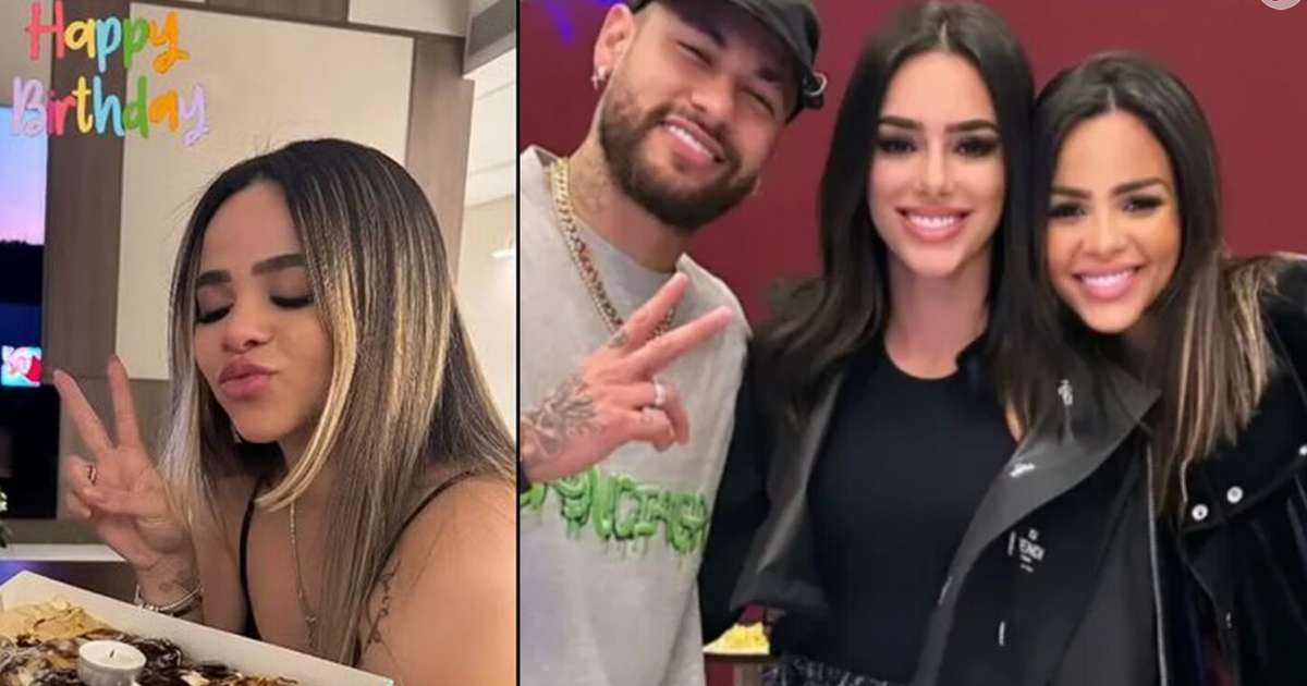 Bruna Biancardi surpreende e homenageia ex-ficante de Neymar em aniversário; Gabily e jogador viveram affair secreto em 2019