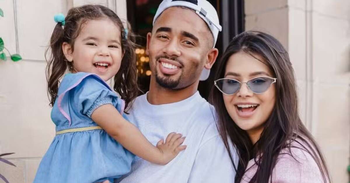 Gabriel Jesus e Raiane Lima anunciam segunda gravidez: 'Benção'