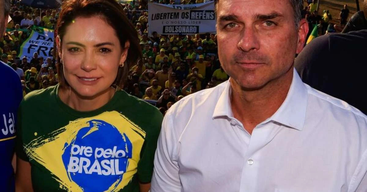 Michelle Bolsonaro relata briga com Flávio: 'Me desrespeitou e me maltratou'