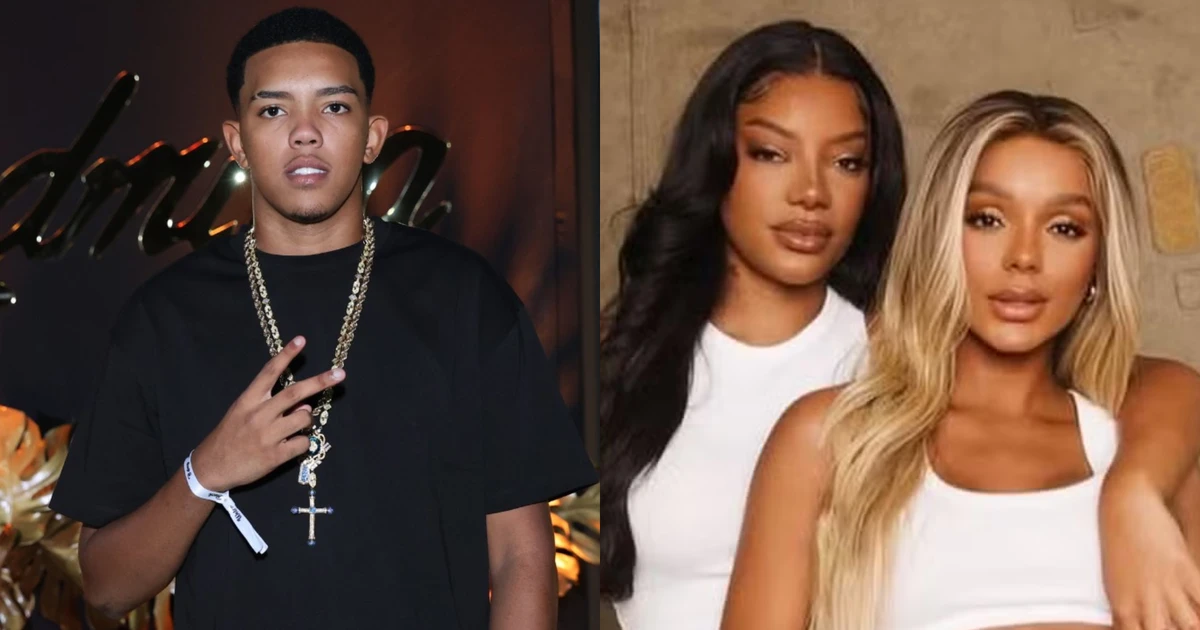 Irmão de Ludmilla faz raro clique com Zuri, filha da cantora com Brunna Gonçalves