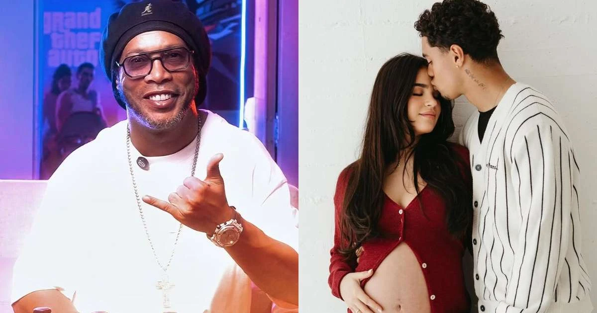 Ronaldinho aguarda chegada da primeira neta em Barcelona; veja o nome escolhido