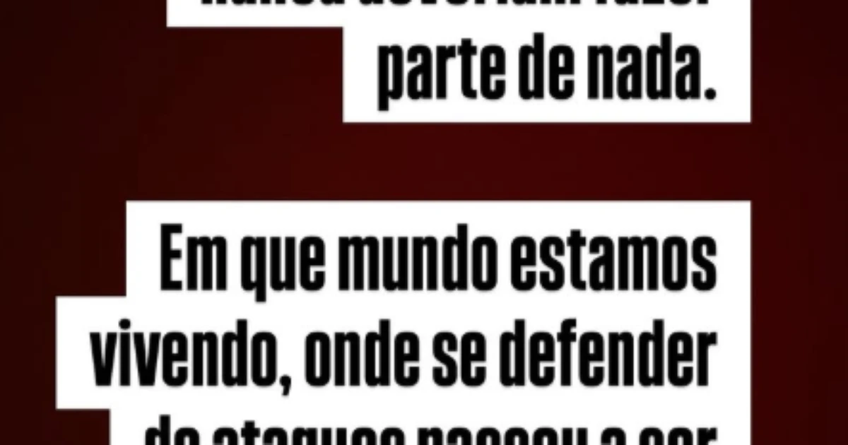 Esposa de Raphinha denuncia ataques nas redes sociais