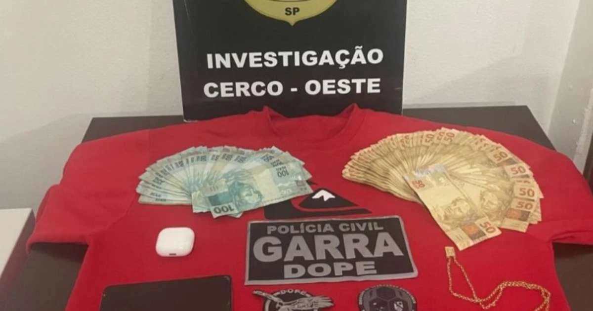 Fone de ouvido ajuda polícia a encontrar suspeito de roubo de quase R$ 10 mil em residência de SP