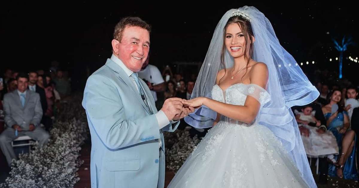 Casamento de Amado Batista tem comida improvisada e brigas