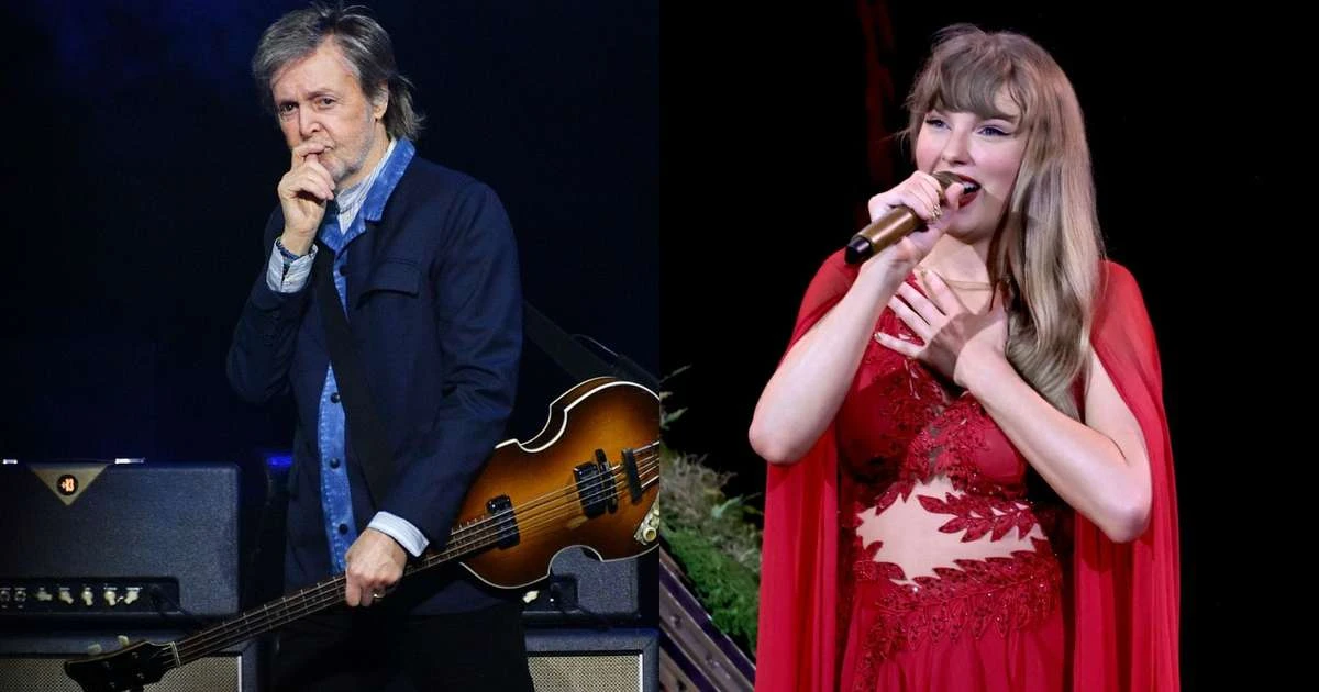 Taylor Swift demonstra carinho pelo novo álbum de Paul McCartney: 'Nunca deixo de me inspirar'