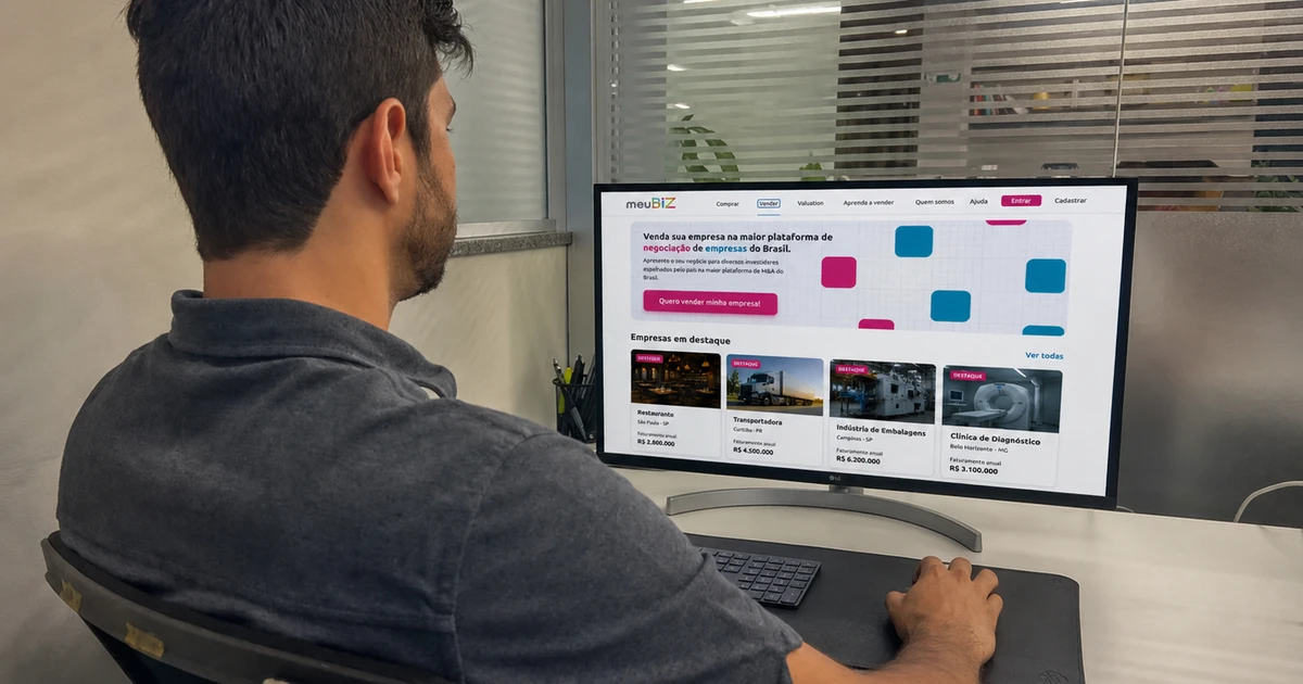 Plataforma permite anunciar empresas à venda sem custo