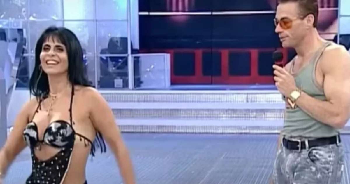 Gretchen está há quase 10 anos criticando Jean-Claude Van Damme: 'Frio e arrogante'