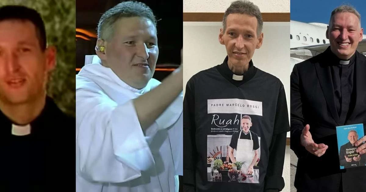 Padre Marcelo Rossi antes e depois: do emagrecimento radical ao corpo 'bombado', religioso mudou completamente sua aparência. Veja 30 fotos!