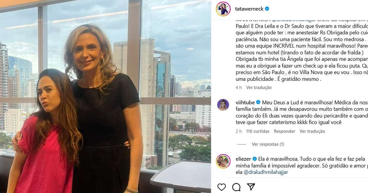 Viih Tube e Eliezer se pronunciam sobre equipe médica após internação do filho