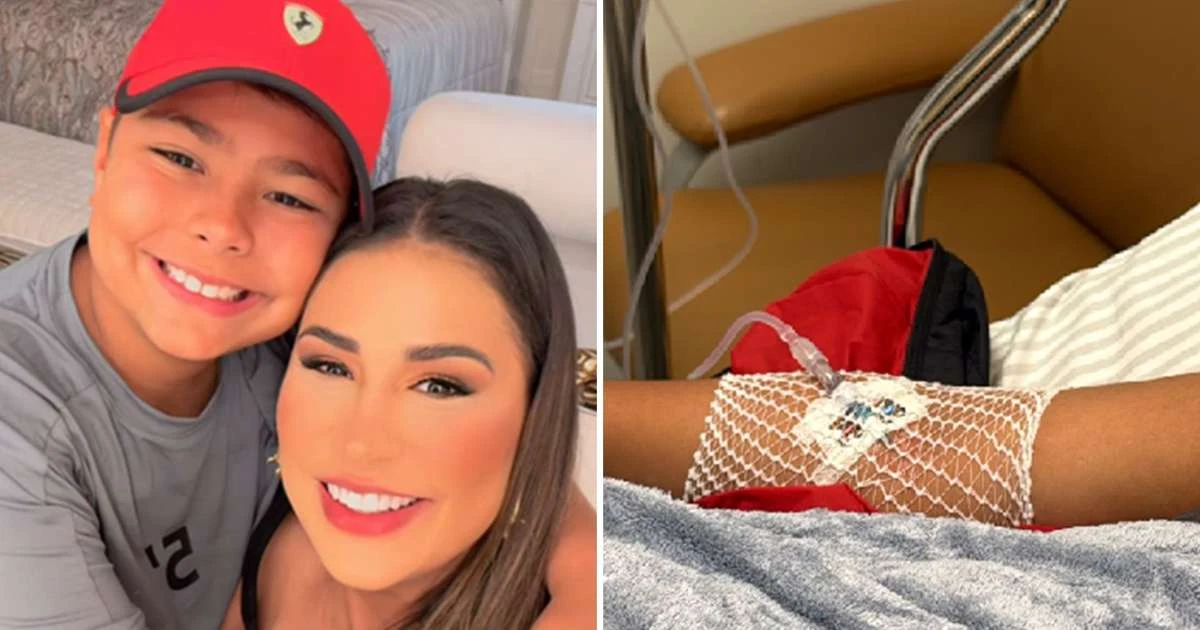 O que aconteceu com o filho de Simone Mendes? Menino foi levado às pressas para o hospital