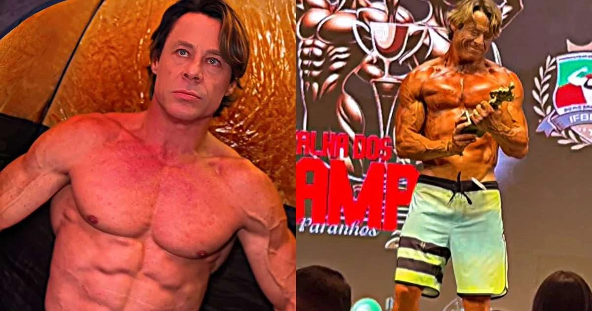 Theo Becker estreia no fisioculturismo e leva prêmio