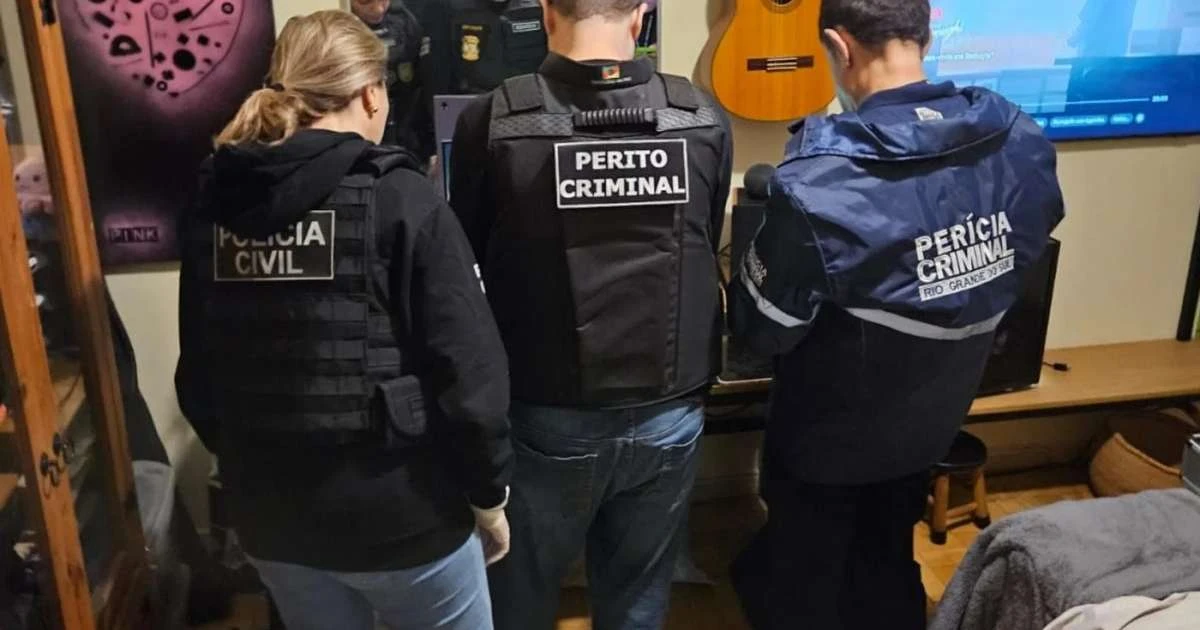 Homem é preso com arquivos de abuso sexual infantojuvenil no bairro Menino Deus, em Porto Alegre