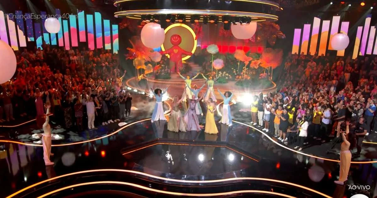 Piada ao vivo toca no ponto mais sensível do 'Criança Esperança': a bilionária Globo pedir doações