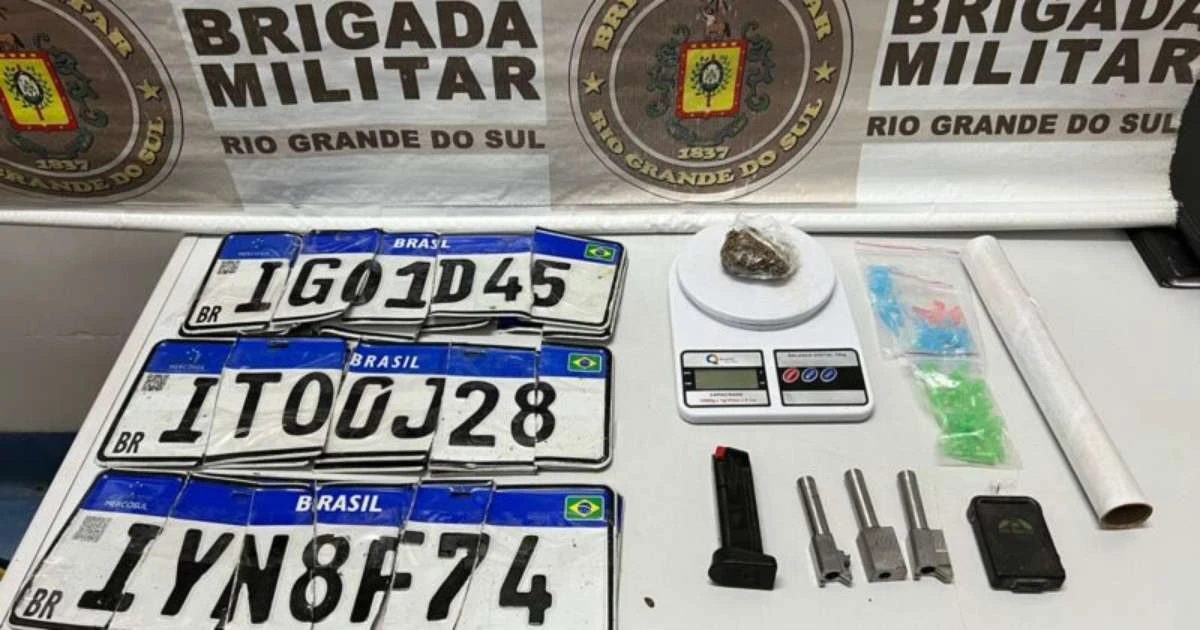 Homem é preso por tráfico de drogas e posse ilegal de arma em Sapucaia do Sul
