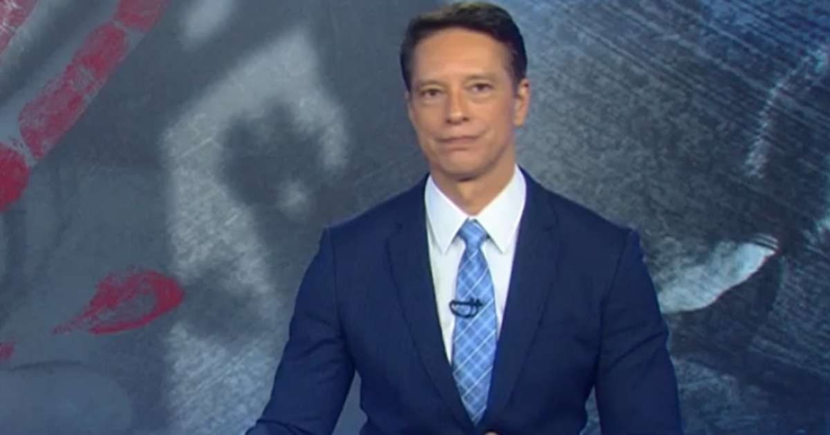 Apresentador Sergio Aguiar tem crise ao vivo e deixa 'Jornal da Record' no meio