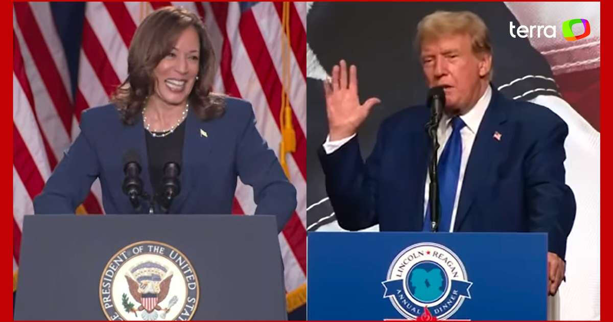 Campanhas de Trump e Harris não chegam a consenso sobre microfone e debate pode ser cancelado