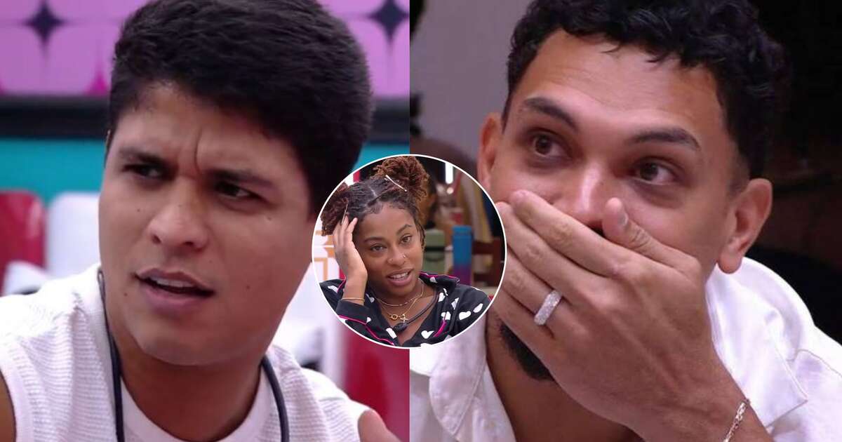 BBB 25: Thamiris decide colocar Guilherme e Vinícius para fora da casa