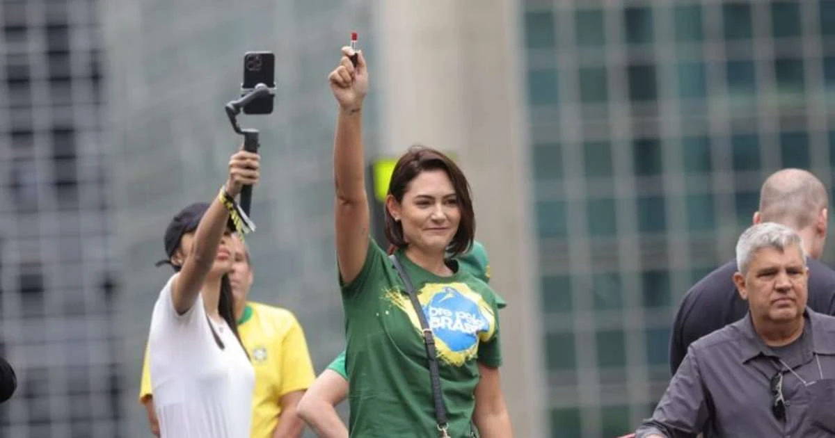 Michelle Bolsonaro é a mulher mais poderosa do Brasil para 15,4%, aponta pesquisa
