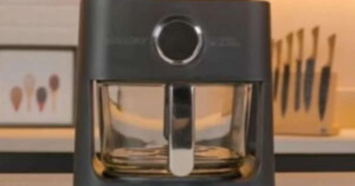 Adeus airfryer comum: nova airfryer de vidro revoluciona o preparo na cozinha