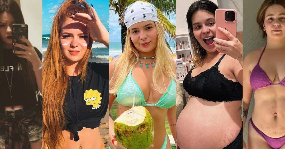 Viih Tube antes e depois: com menos 15 kg em 4 meses, famosa choca com mudança no corpo; veja 60 fotos de antes da gravidez e agora