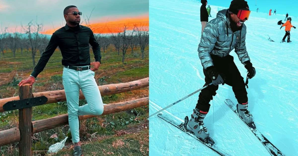Davi Brito é flagrado com mulher misteriosa em viagem no Chile