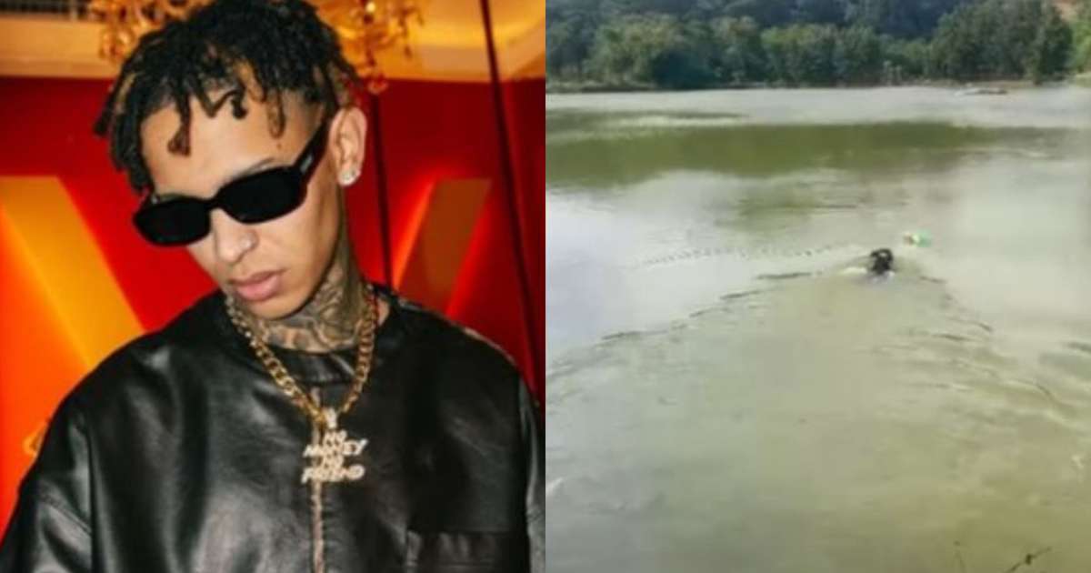 Vídeo: Rapper de 25 anos morre afogado após tentar salvar própria cachorra